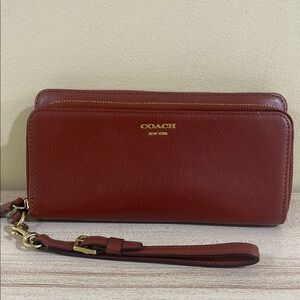 Coach Brown Leather Wallet